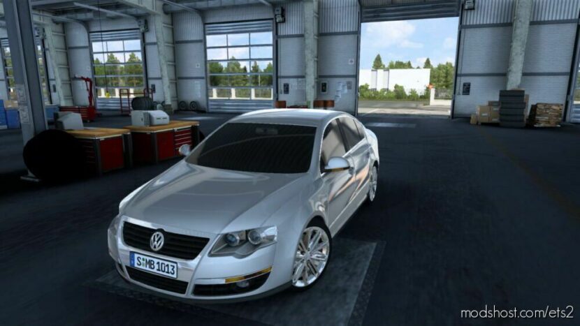 ETS2 Volkswagen Car Mod: Passat B6 Sedan (Featured)