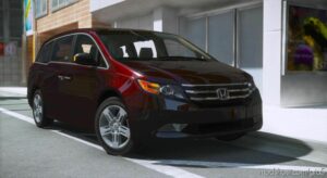 GTA 5 Honda Vehicle Mod: 2012 Honda Odyssey Touring Elite (Add-On/Replace) (Featured)