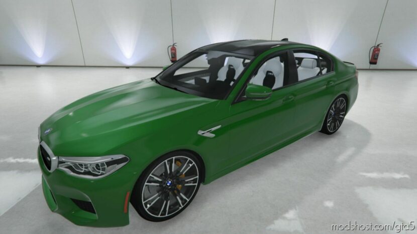 GTA 5 BMW Vehicle Mod: M5 F90 (Featured)