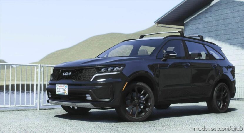 GTA 5 KIA Vehicle Mod: 2022 KIA Sorento SX Prestige (Add-On/Replace) (Featured)