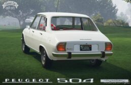 GTA 5 Vehicle Mod: Peugeot 504 Injection Add-On | Tuning | Template | Roof Animation | Extras | Lods (Image #2)