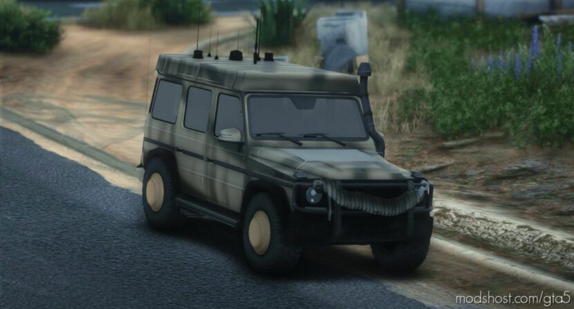 GTA 5 Vehicle Mod: G-280 Bundeswehr Five-M | Replace For SP | Add-On V1.1 (Featured)