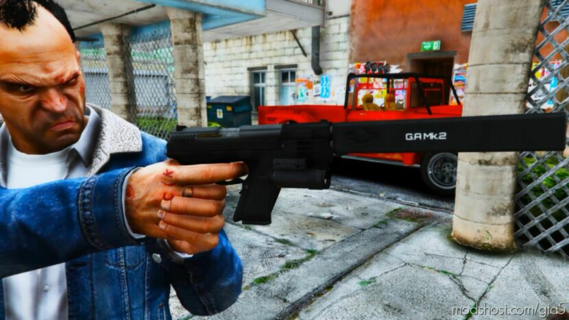 GTA 5 Weapon Mod: M27 Handgun (Featured)