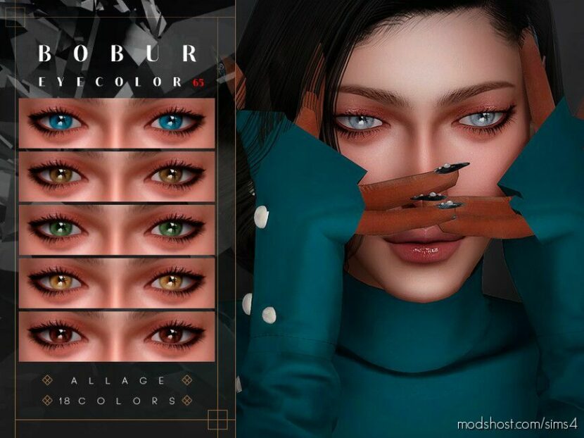 Sims 4 Mod: Shining Eyecolors (Featured)