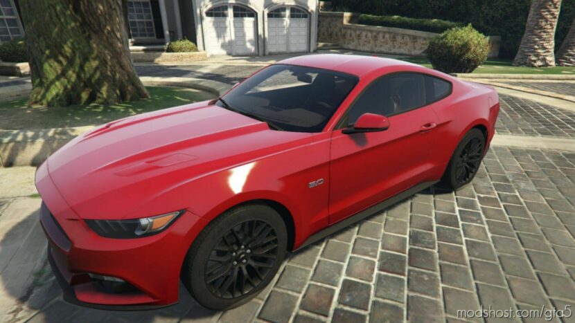 GTA 5 Ford Vehicle Mod: Mustang GT (Featured)