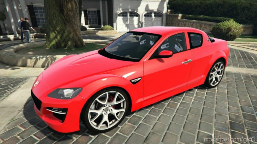 GTA 5 Mazda Vehicle Mod: RX-8 (Featured)