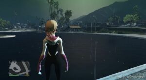 GTA 5 Player Mod: Spider-Gwen Across The Spider Verse V Beta (Image #3)