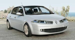 BeamNG Renault Car Mod: Megane Sedan 0.28 (Featured)