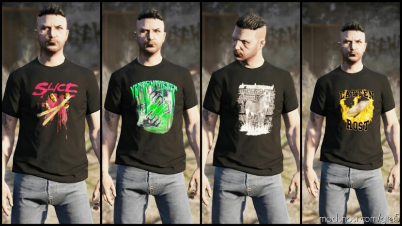 GTA 5 Player Mod: Gleggmire Merch For MP Male (Featured)