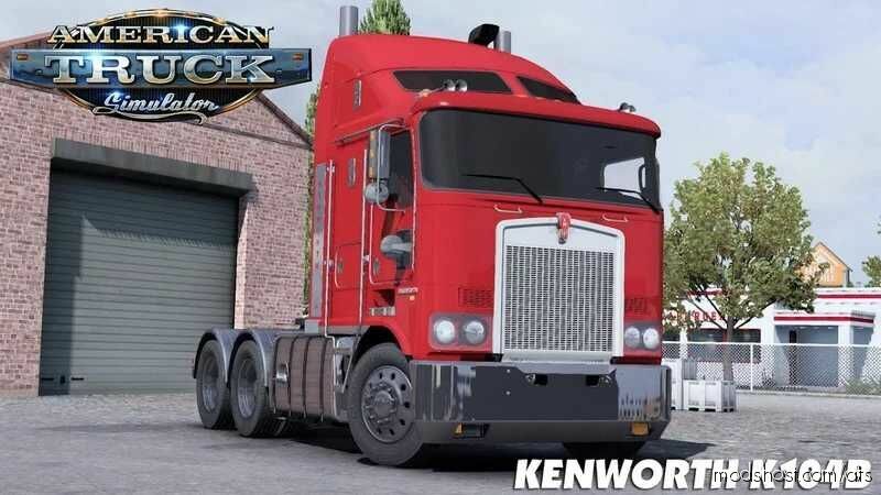 ATS Kenworth Truck Mod: K104B V3.0 1.47 (Featured)