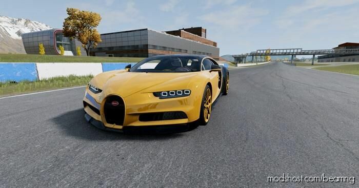 BeamNG Bugatti Car Mod: Chiron 2016-2022 (Featured)