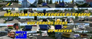 ETS2 Brazil Mod: ian Cargo Express AI Traffic VUC (Image #3)