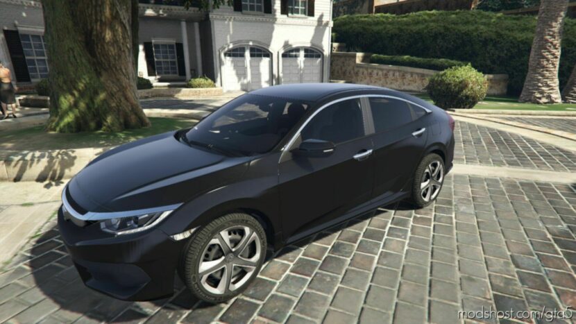 GTA 5 Honda Vehicle Mod: Civic 2016 (Featured)