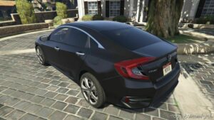 GTA 5 Honda Vehicle Mod: Civic 2016 (Image #3)