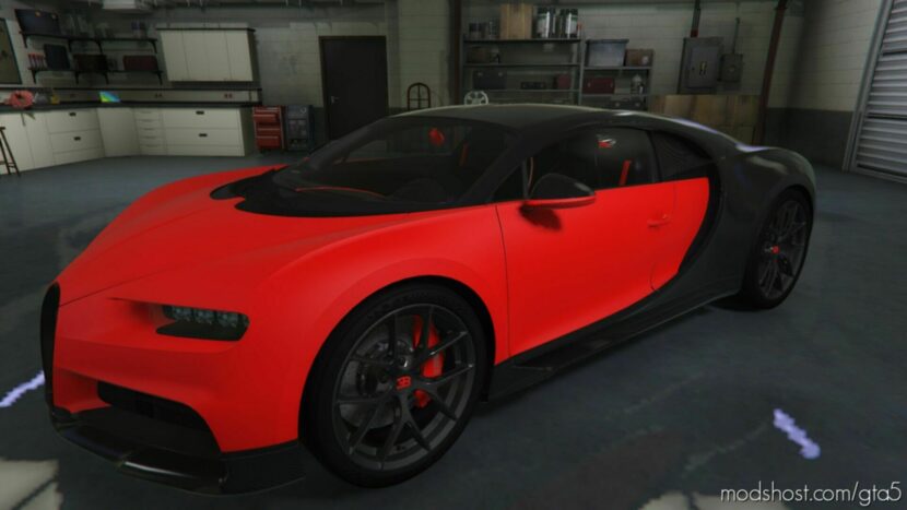 GTA 5 Bugatti Vehicle Mod: 2019 Bugatti Chiron (Featured)