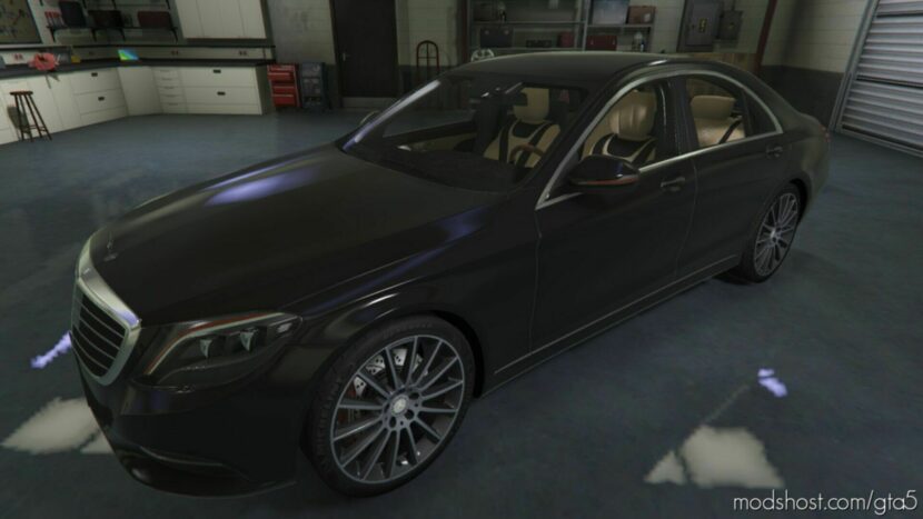 GTA 5 Mercedes-Benz Vehicle Mod: S500 W222 (Featured)