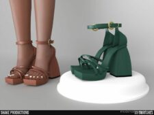 Sims 4 Female Shoes Mod: High Heels – S062301 (Featured)