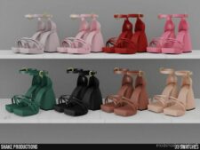 Sims 4 Female Shoes Mod: High Heels – S062301 (Image #2)