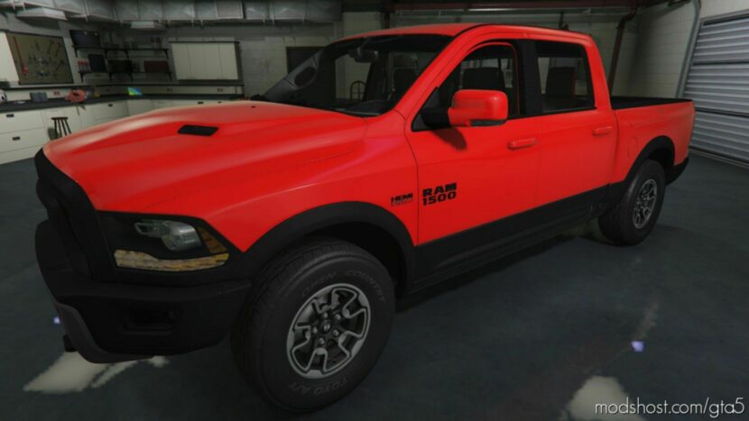 GTA 5 Dodge Vehicle Mod: RAM 1500 (Featured)