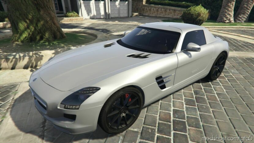 GTA 5 Mercedes-Benz Vehicle Mod: Sls-Amg (Featured)