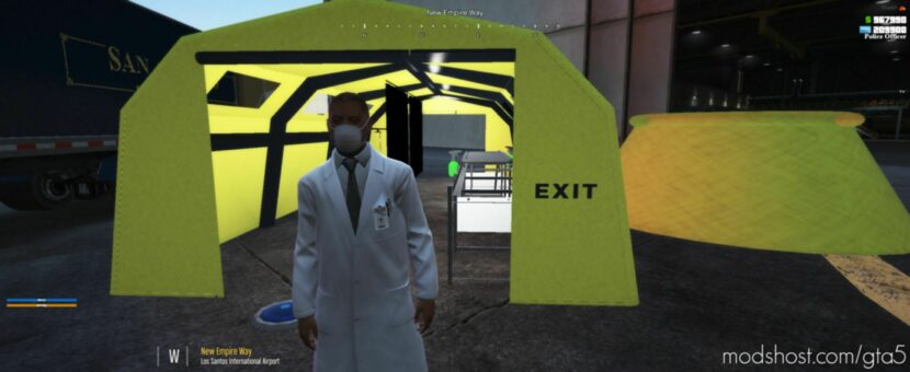 GTA 5 Mod: Hazmat Tent V1.5 (Featured)