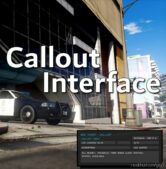 GTA 5 Script Mod: Callout Interface V1.4.1 (Image #4)