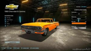 FS22 Chevrolet Car Mod: EL Camino 1960 (Image #3)