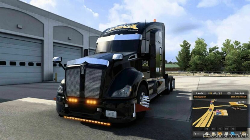 ATS Kenworth Truck Mod: T680 Modified V1.5 (Featured)