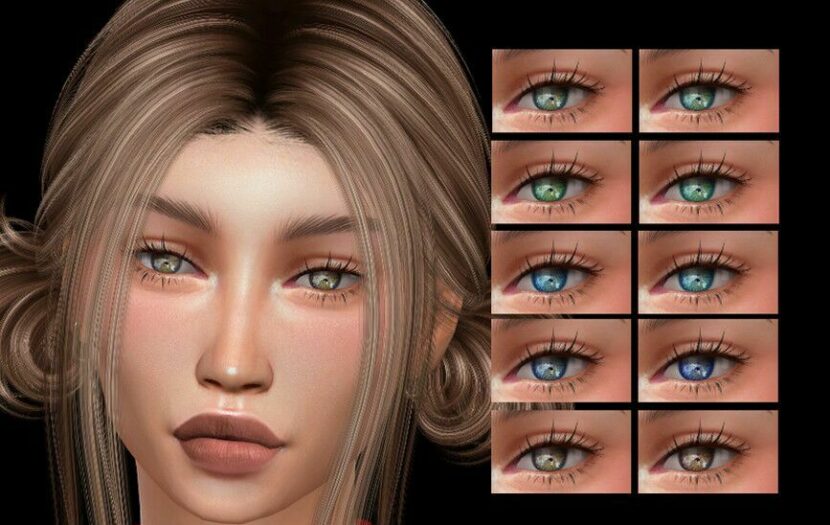 Sims 4 Mod: Eyes N22 (Featured)