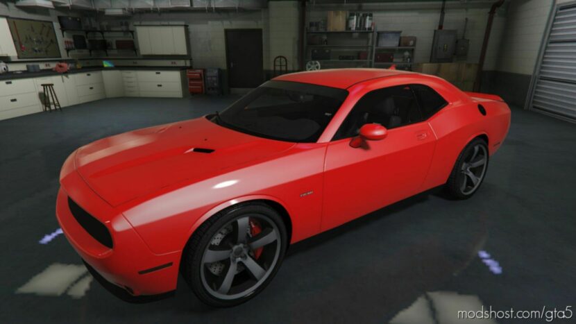 GTA 5 Dodge Vehicle Mod: Challenger 2016 (Featured)