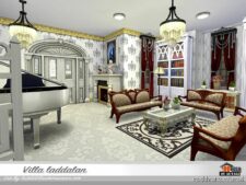 Sims 4 House Mod: Villa Laddalan No CC (Image #4)