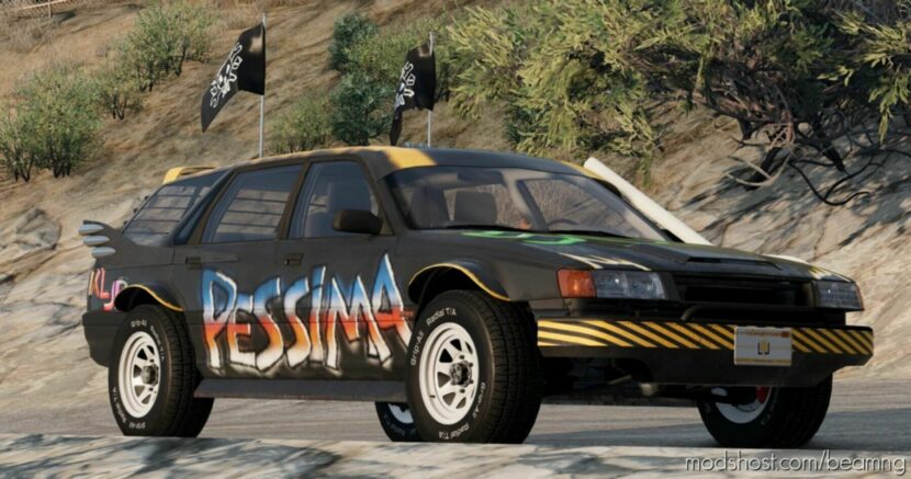 BeamNG Car Mod: Gambler 500 Pessima Wagon (Featured)