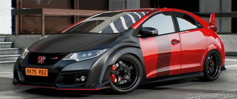 GTA 5 Honda Vehicle Mod: Civic Type R FK2 (Featured)