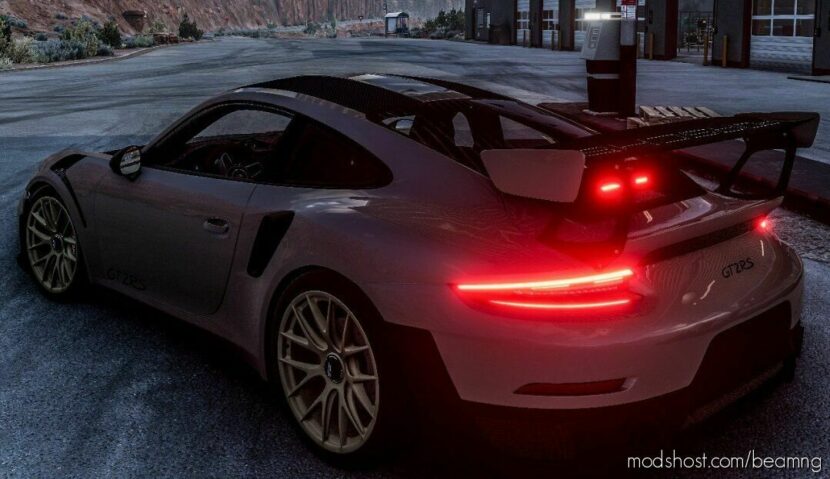 BeamNG Porsche Car Mod: 911 GT2 RS V2.0 (Featured)