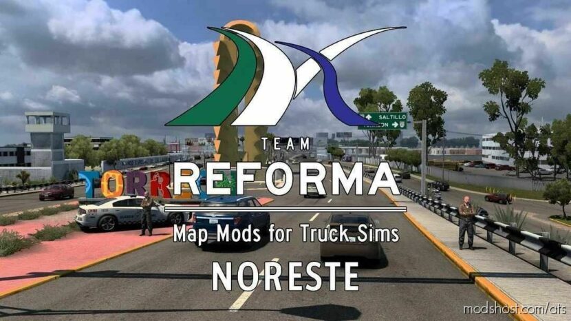 ATS Map Mod: Noreste Beta – Reforma Addon V1.6 1.47 (Featured)