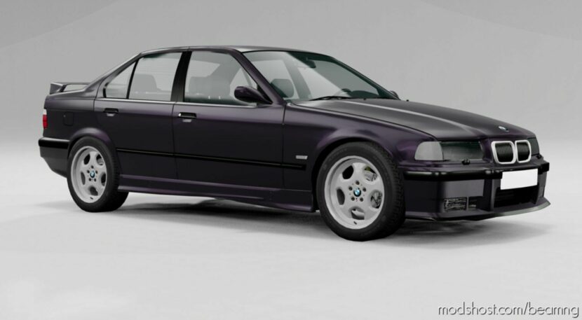 BeamNG BMW Car Mod: E36 Revamp V1.5 0.29 (Featured)