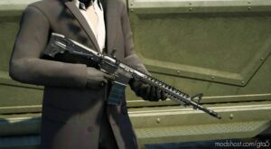 GTA 5 Weapon Mod: Tactical M4A1 Animated V2.0 (Image #3)