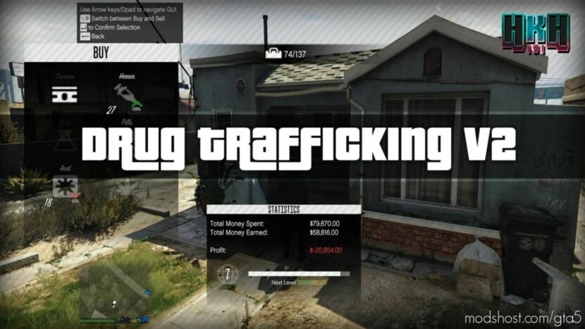 GTA 5 Script Mod: Drug Trafficking V2.0.1 (Featured)