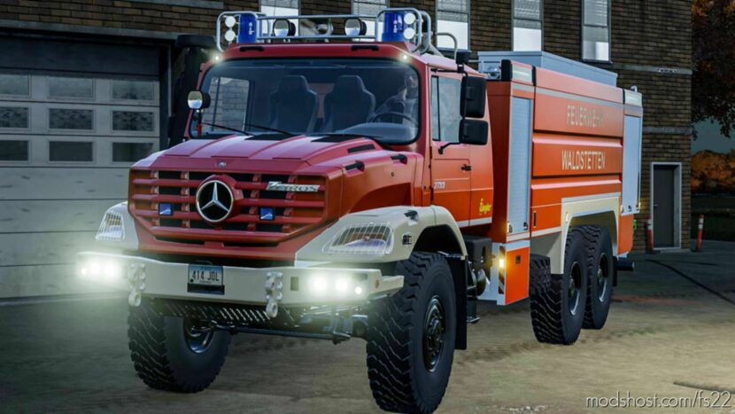 FS22 Mercedes-Benz Truck Mod: Zetros (Featured)