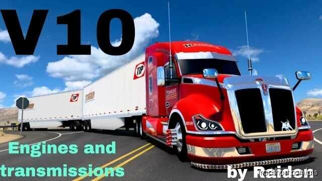 ATS Transmissions Sound Mod: Engines And Transmissions Pack V10 1.47 (Featured)