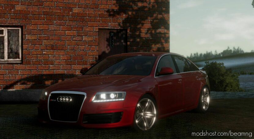 BeamNG Audi Car Mod: A6/RS6 C6 Free Release (Featured)