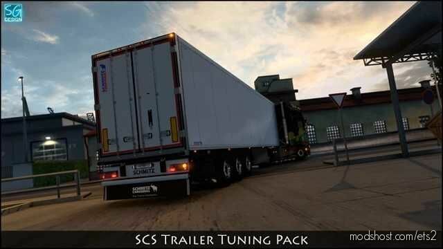 ETS2 Part Mod: SCS Trailer Tuning Pack V1.9 (Featured)