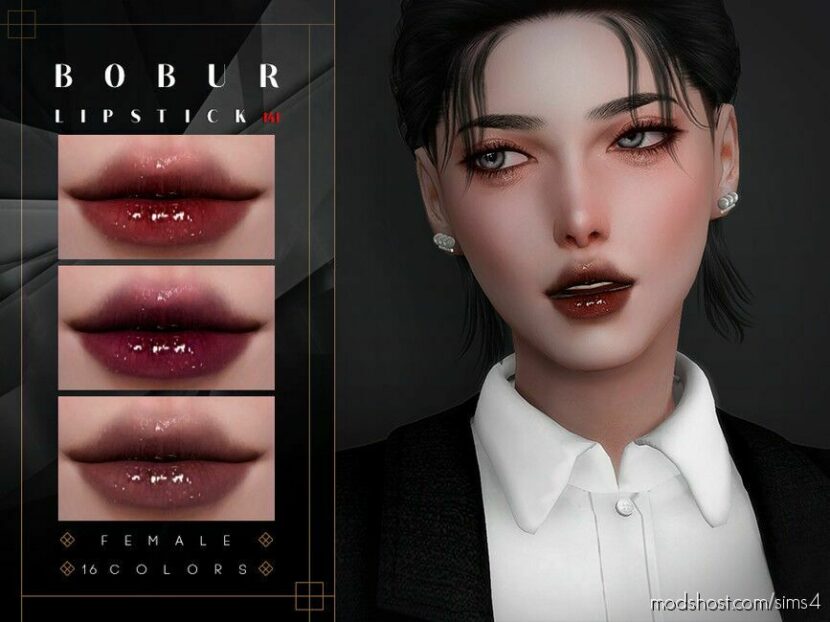 Sims 4 Lipstick Makeup Mod: Jelly LIP Gloss (Featured)