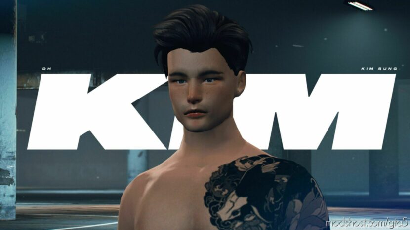 GTA 5 Player Mod: KIM Sung V1.0 Add-On PED Fivem (Featured)