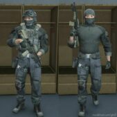 GTA 5 Player Mod: Shadow Company Operator: COD Mwii 2022 Add-On PED (Image #2)