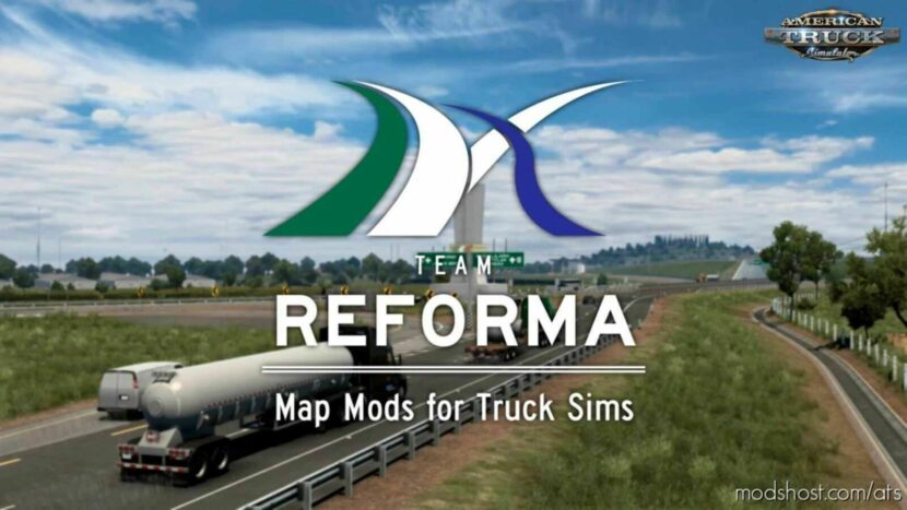 ATS Map Mod: Reforma City Addons 1.47 (Featured)