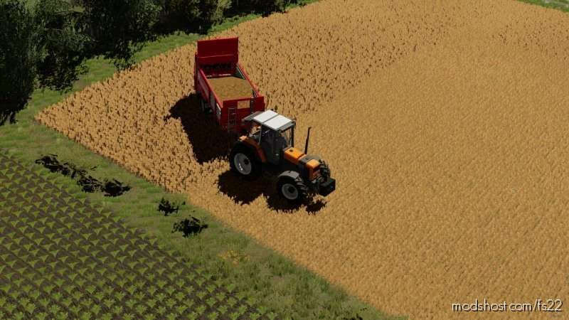 FS22 Textures Mod: Visible Manure Texture ON Stubble (Featured)