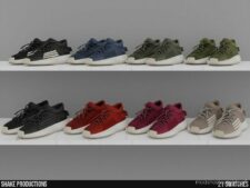 Sims 4 Male Shoes Mod: Sneakers (Male) – S062307 (Image #2)