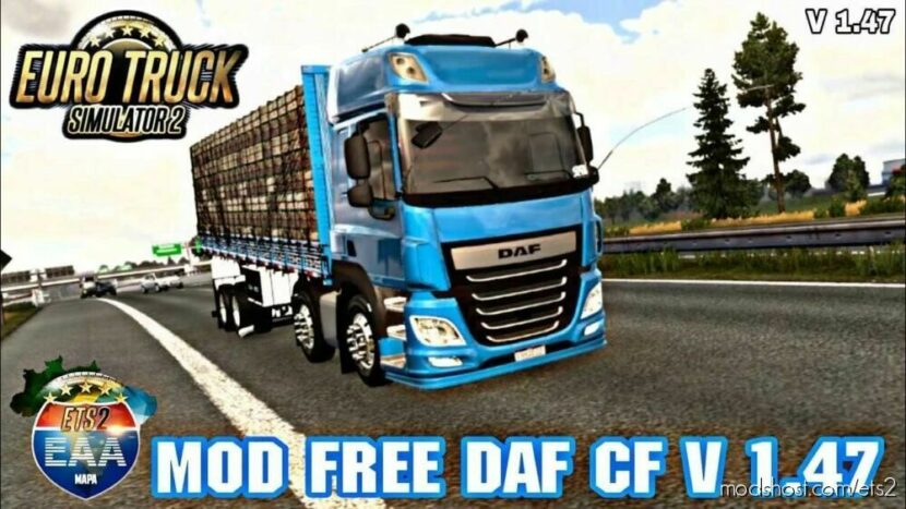 ETS2 DAF Truck Mod: CF (Featured)