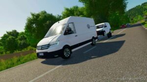 FS22 MAN Vehicle Mod: Volkswagen Crafter / MAN TGE V2.0 (Featured)